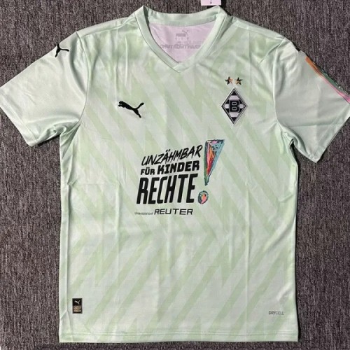 24-25 Monchengladbach Light Green Goalkeeper Soccer jersey