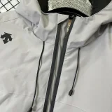 2024 Descente Thickened warm Grey Outdoor Jackets #A802加绒冲锋衣