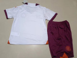 23-24 Man City Away Kids Soccer Jersey
