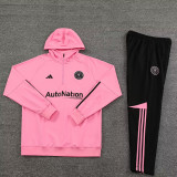 23-24 Inter Miami Pink Hoodie Jacket Tracksuit