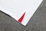23-24 LIV White Tank top and shorts suit (灰袖)