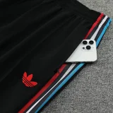 24-25 Man Utd Black Jacket TracksuitD