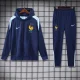 24-25 France Royal Blue Hoodie Tracksuit (卫衣套装)