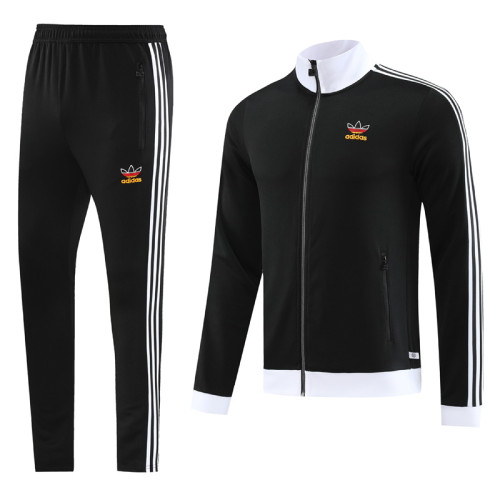 2023 AD Black Jacket Tracksuit #AJ10