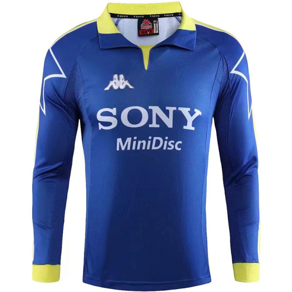 1997-1998 JUV Blue Retro Long Sleeve Soccer Jersey (长袖)