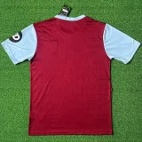 24-25 West Ham Home   Fans Soccer Jersey