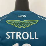 2023 F1 Aston Martin #18 Green Racing Suit(圆领18号)