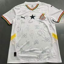 24-25 Ghana White Fans Soccer Jersey