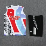 25-26 ARS White Tank top and shorts suit