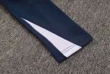 24-25 PSG Royal blue Half Pull Tracksuit (半拉链)(白色领)