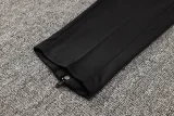 2024 JOM Black Half Pull Tracksuit (半拉链)