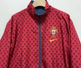 24-25 Portugal Blue & Red Double Sided Windbreaker (双面风衣)