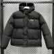 24-25 MF5 UA Black Hooded Cotton Coat #棉衣