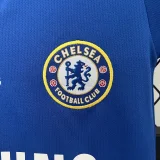 2008-2009 CHE Home Kids Retro Soccer Jersey (带决赛字)