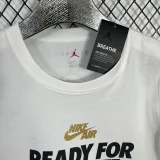 T129 Jordan White High Quality Casual T-Shirt