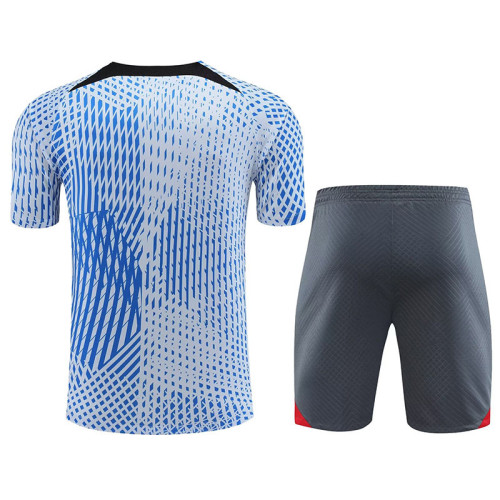 23-24 LIV Blue Training Short Suit