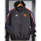 24-25 Man Utd Black Windbreaker