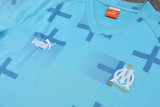 23-24 Marseille Lake Blue Training Short Suit
