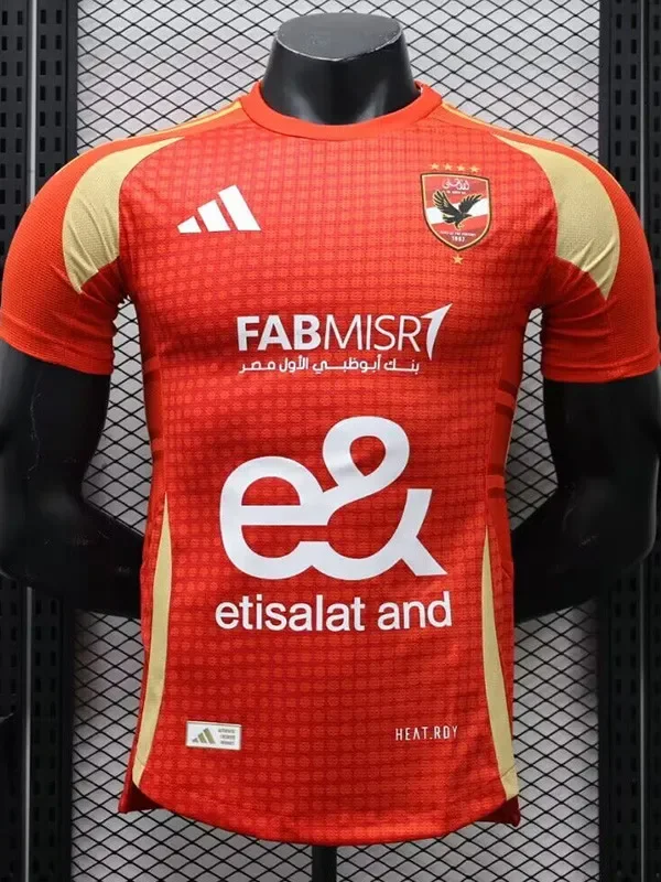 24-25 AL AHLY FC Home Player Version Soccer Jersey