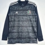 2019-2020 Mexico Black Long sleeve Retro Soccer Jersey (长袖)