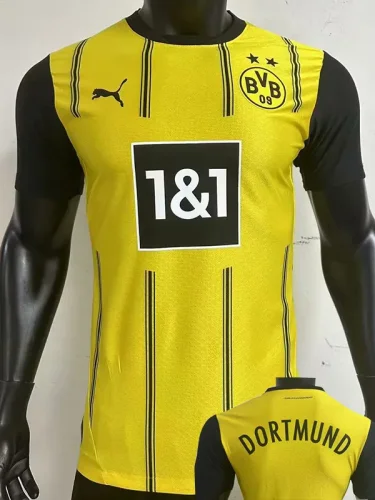 24-25 Dortmund Home   Player Version Soccer Jersey