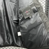 24-25 MF1 Jordan Black Hooded Cotton Coat (棉衣红标)