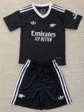 24-25 ARS Black GoalKeeper Kids Soccer Jersey