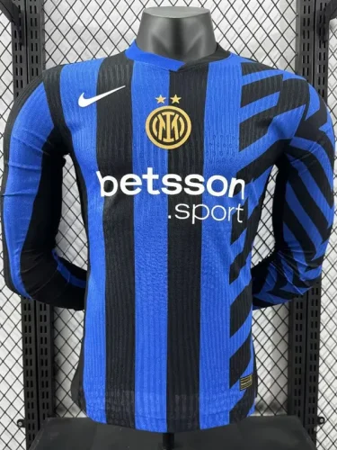 24-25 INT Home Long Sleeve Player Version Soccer Jersey (长袖球员)