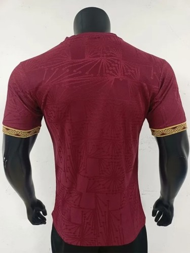 25-26 Mexico Special Edition Red Player Version Soccer Jersey*三叶草