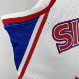 1996-97 76ERS IVERSON #3 White Retro Top Quality Hot Pressing NBA Jersey