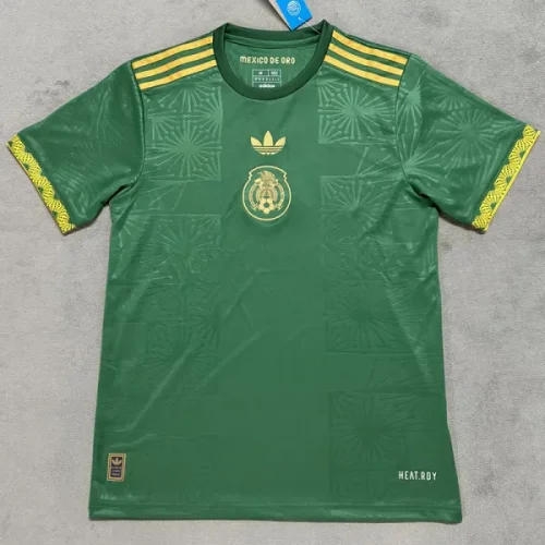 25-26 Mexico Special Edition Green Fans Soccer Jersey*三叶草