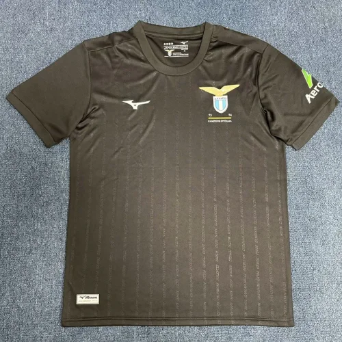 24-25 Lazio Black Special Edition Fans Soccer Jersey