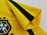 2002 Brazil Retro Home  Soccer Jersey