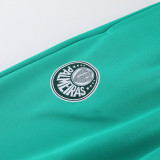 23-24 Palmeiras White Green Jacket Tracksuit #02