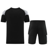 2023 PM Black Training Short Suit #PD02