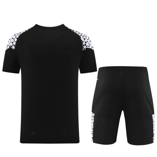 2023 PM Black Training Short Suit #PD02