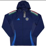 24-25 Man Utd Royal blue Windbreaker