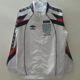 1998-1999 England White Retro Windbreaker