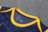 25-26 INT Royal blue Tank top and shorts suit