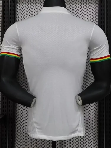 24-25 Ghana White Player Version Soccer Jersey
