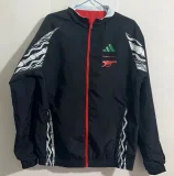24-25 ARS Red & Black Double Sided Windbreaker (双面风衣)