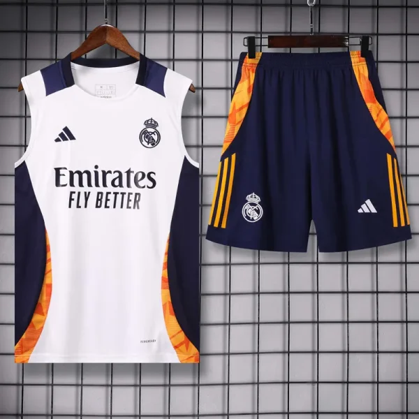 24-25 RMA White Tank top and shorts suit