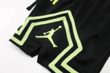 A2438 Jordan Green Black Casual Short Pants