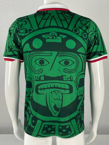 1998 Mexico Home Retro Soccer Jersey