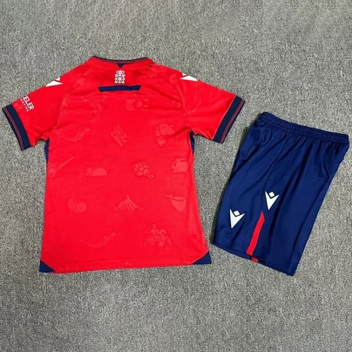 24-25 Osasuna Home Kids Soccer Jersey
