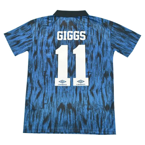 1992-1993 Man Utd Away Retro Soccer Jersey