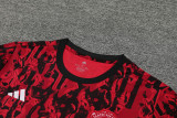 23-24 Man Utd Red Black Training Short Suit