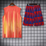 23-24 BAR Orange Tank top and shorts suit