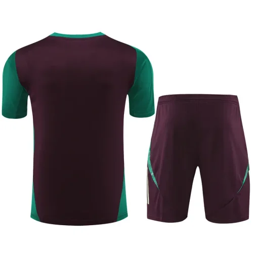 24-25 Mexico Maroon Training Short Suit