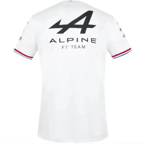 2021 Formula One Alpine White Short Sleeve Racing Suit(高山)